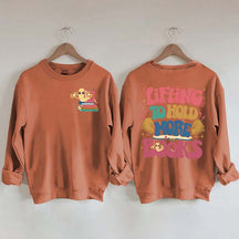 Lifting To Hold More Books Sweatshirt