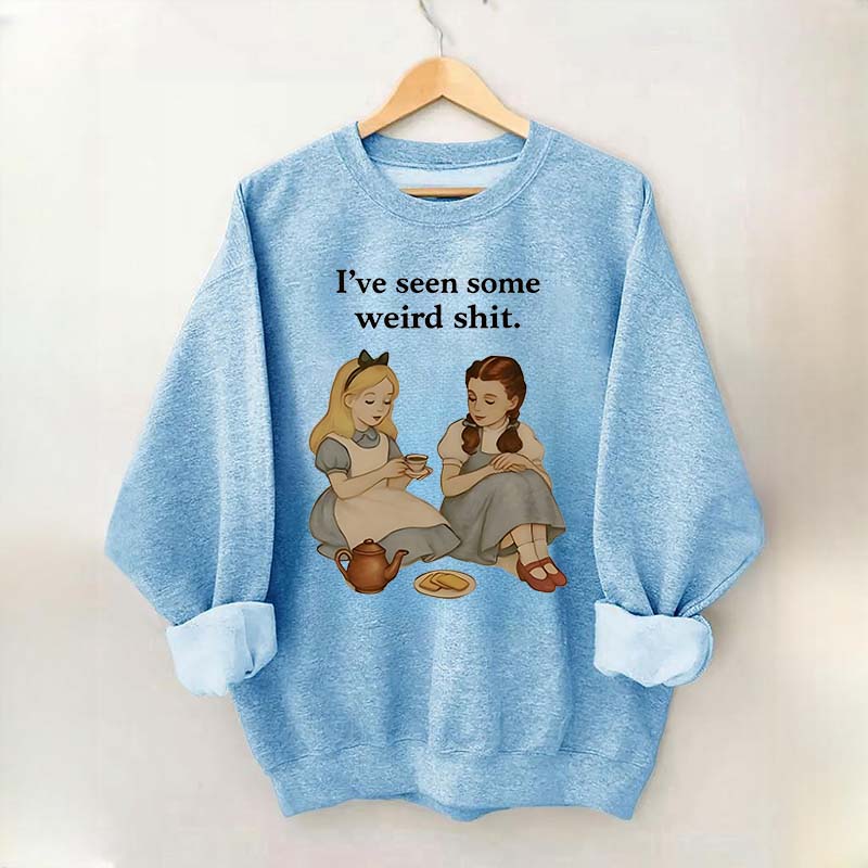 Vintage Girls Funny Sweatshirt