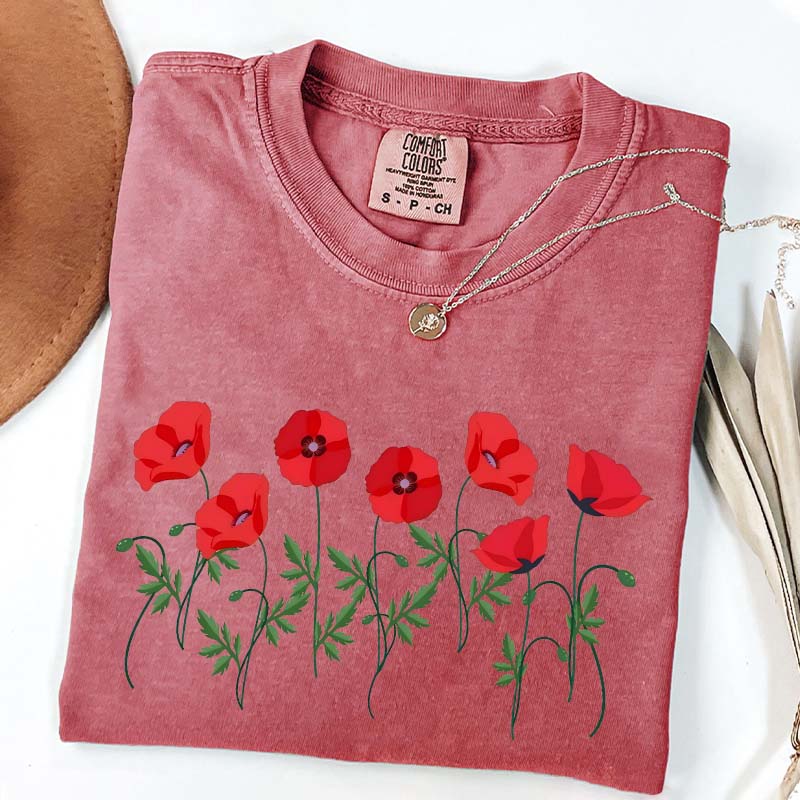 Red Poppies T-Shirt
