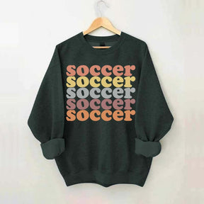Soccer Repeat Funny Sweatshirt