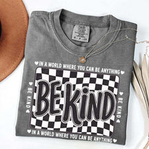 Checkered Be Kind T-Shirt