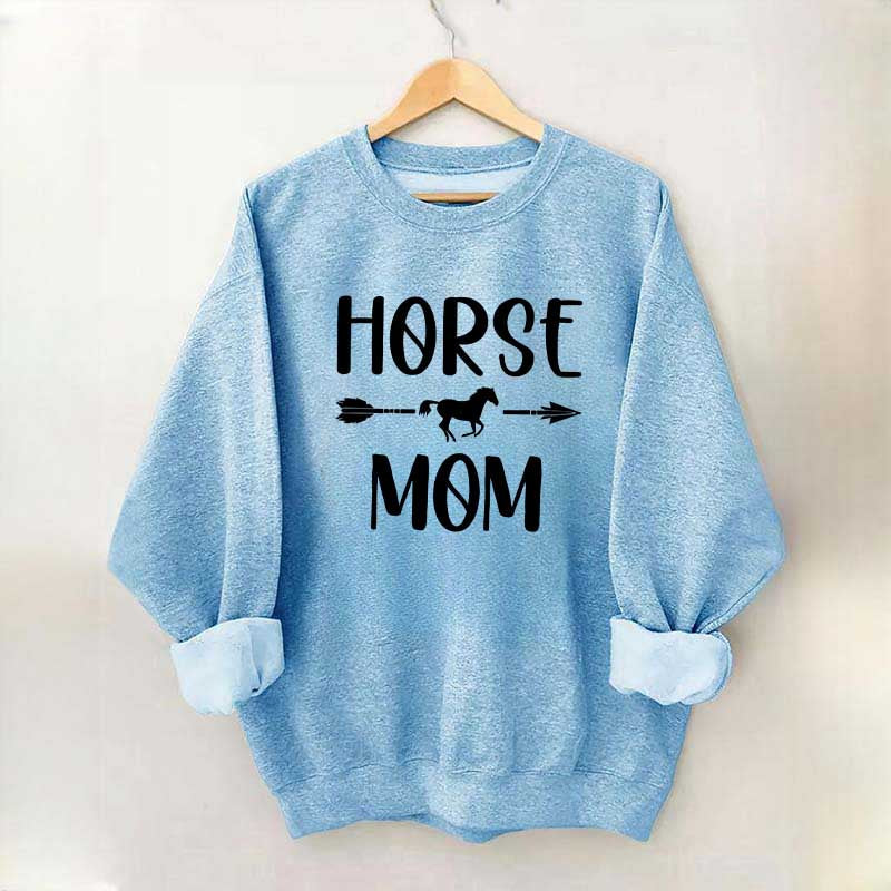 Horse Mom Lover Ranch Sweatshirt