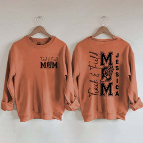 Custom Track and Field Mom Sweatshirt