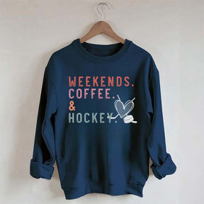 Game Day Hockey Mom Sweatshirt