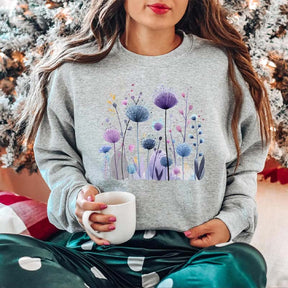 Cute Spring Wildflowers Sweatshirt