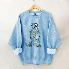 Australian Cattle Dog Christmas Sweatshirt