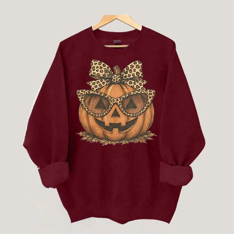 Autumn Pumpkin Halloween Fall Sweatshirt