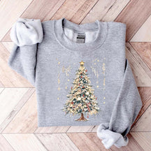 Cute Christmas Tree Vintage Sweatshirt