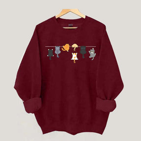 Cat Peeking Lover Sweatshirt