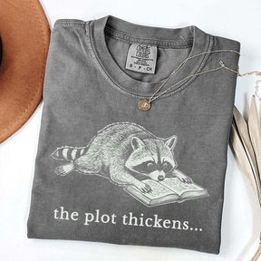 Comfort Colors Bookish Raccoon T-Shirt