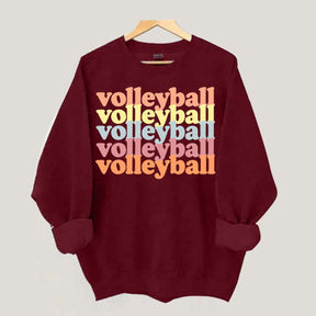 Comfort Color Volleyball Sweatshirt
