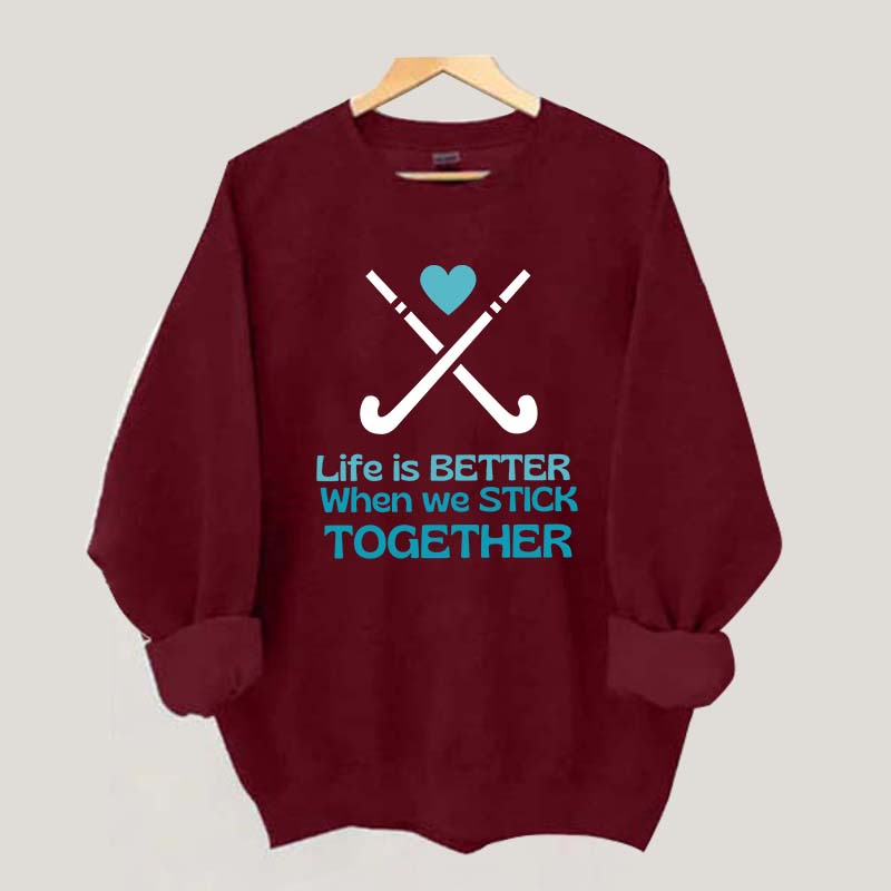 Field Hockey Mom Fan Sweatshirt
