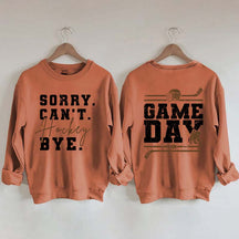 Game Day Hockey Vibes Player Sweatshirt