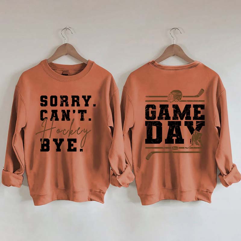 Game Day Hockey Vibes Player Sweatshirt