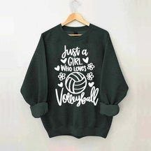 Floral Volleyball Sweatshirt