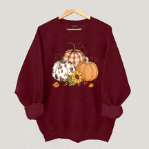 Fall Pumpkin Halloween Autumn Sweatshirt