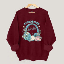 Audio Book Girlie Sweatshirt