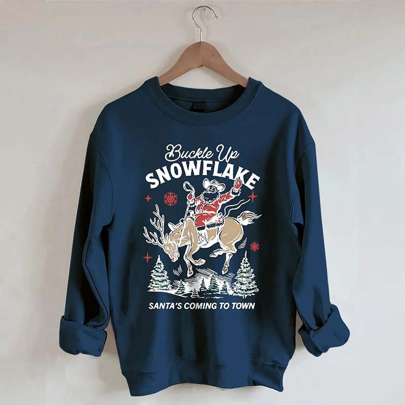 Santa's Coming To Town Sweatshirt