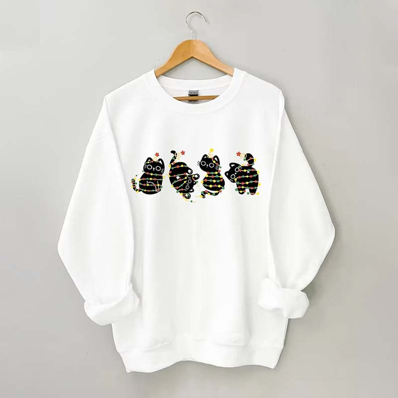Meowy Christmas Sweatshirt