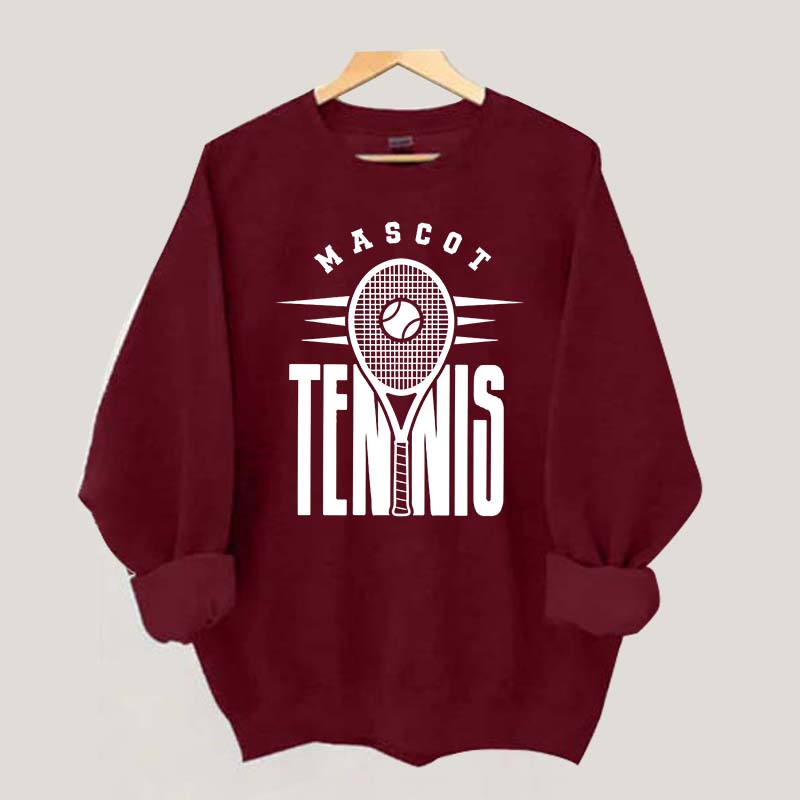 Tennis Mascot Team Sweatshirt