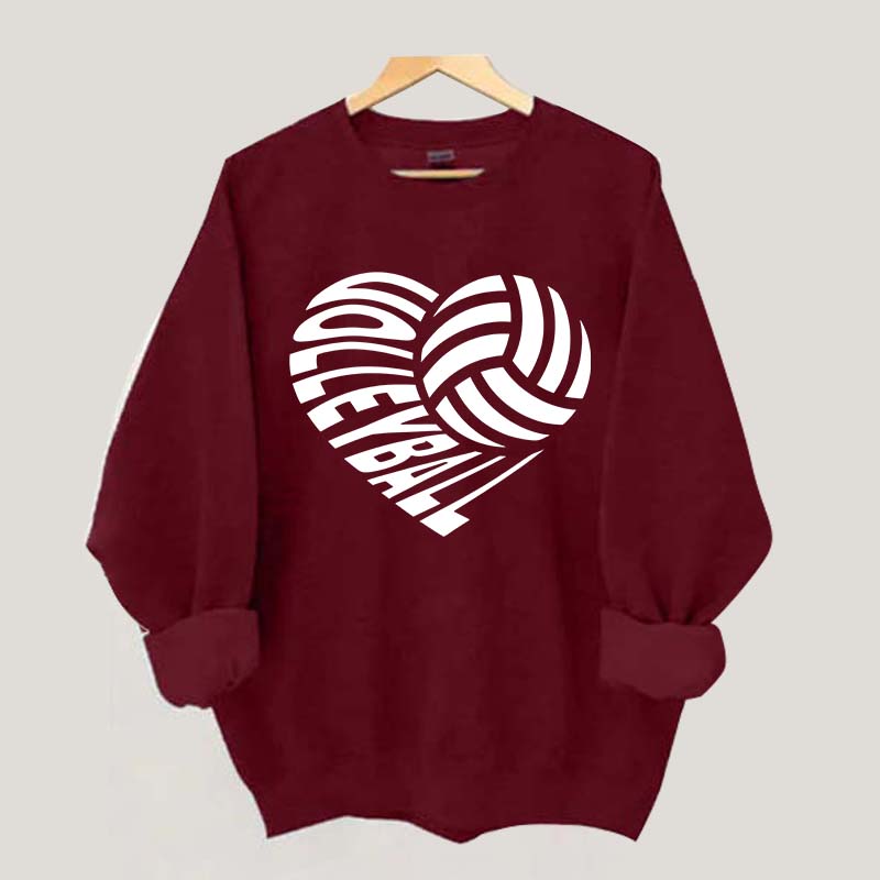 Love Volleyball Sweatshirt