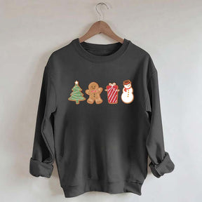 Cute Gingerbread Christmas Cookies Sweatshirt