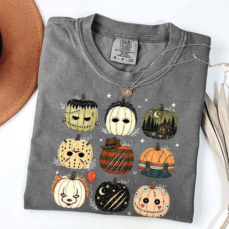 Horror Pumpkin Creepy Season T-Shirt