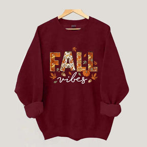 Pumpkin Fall Vibes Sweatshirt