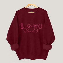 Cloud 9 Coquette Cowgirl Sweatshirt