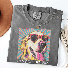 In My Golden Retriever 70s Era T-Shirt
