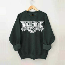 Custom Volleyball Team School Spirit Sweatshirt