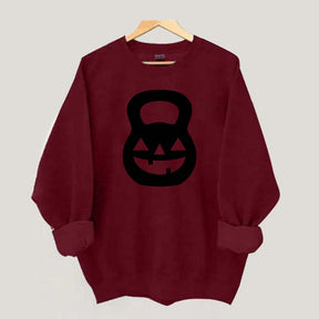 Kettlebell Pumpkin Sweatshirt