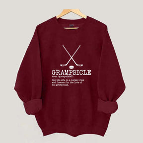 Grampsicle Hockey Sweatshirt