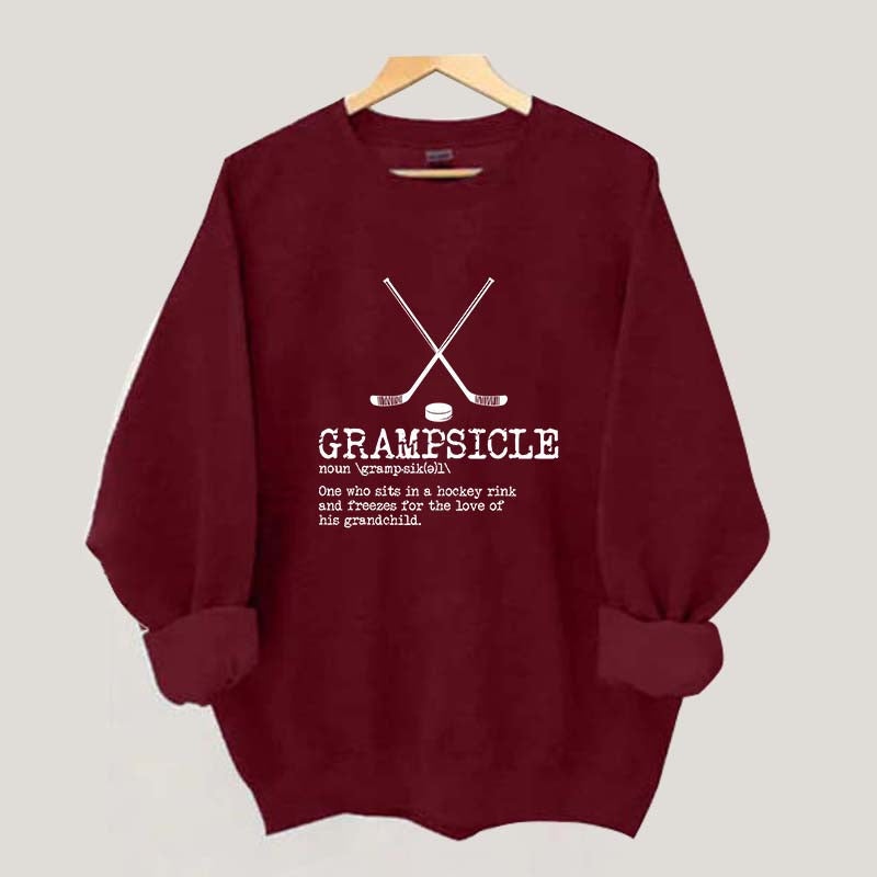 Grampsicle Hockey Sweatshirt