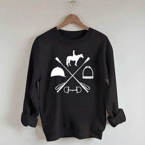 Equestrian Horse Rider Sweatshirt
