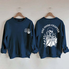 One More Chapter Book Nerd Sweatshirt