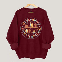 Reading Shirt My Favorite Sport Sweatshirt