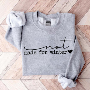 Merry And Bright Not Made For Winter Sweatshirt