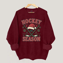 Christmas Hockey Sweatshirt