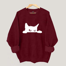 Cute Black Cat Owner Sweatshirt
