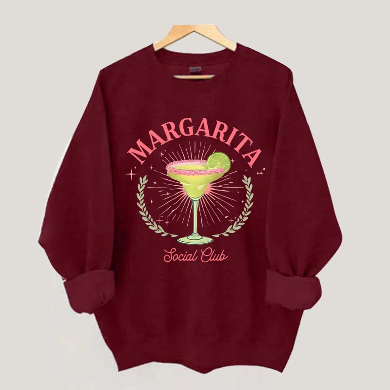 Margarita Social Club Cocktail Lover Sweatshirt