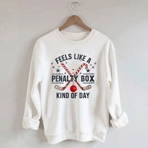 Hockey Penalty Box Christmas Sweatshirt