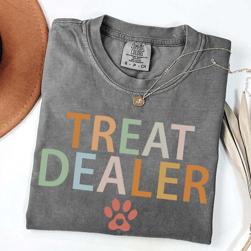 Comfort Colors Treat Dealer Dog T-Shirt