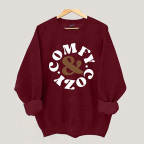 Comfy Cozy Vibes  Sweatshirt