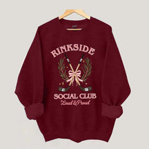 Rinkside Social Club Mom Hockey Athletic Sweatshirt