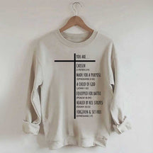 Religious Scripture Sweatshirt
