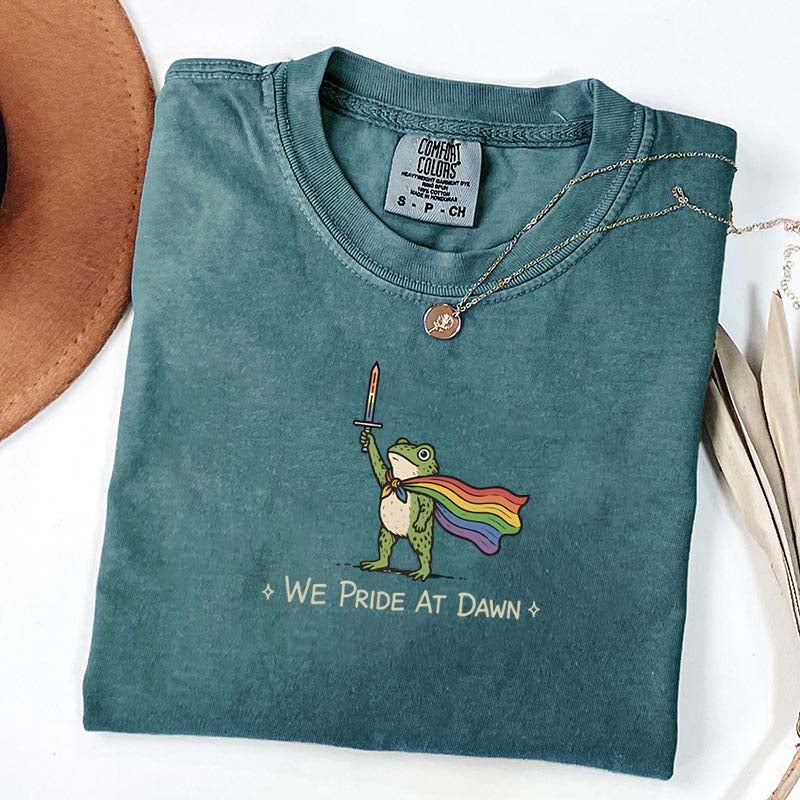 We Ride At Dawn Frog T-Shirt