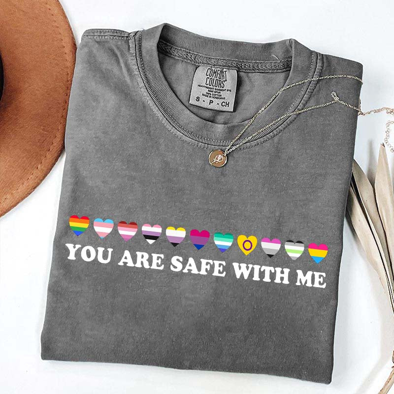You Are Safe With Me T-Shirt