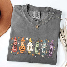 Happy Doodle Back To School Ghost T-Shirt