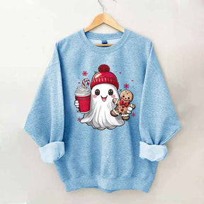 Cute Christmas Ghost Sweatshirt